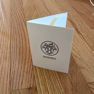 Hermes receipt holder